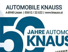 Tablet Screenshot of knauss.at